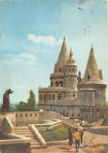 B46508 Budapester Fischerbastion Ungarn