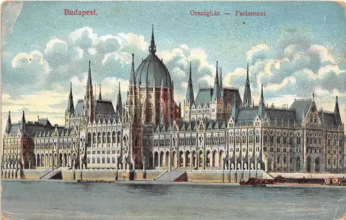 B38403 Budapester Parlament Ungarn