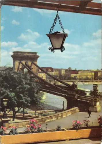 B28173 Budapester Kettenbrücke Ungarn
