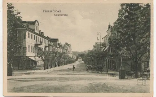 B81960 Franzensbad Franzensbad Tschechien Vorder-/Rückbild