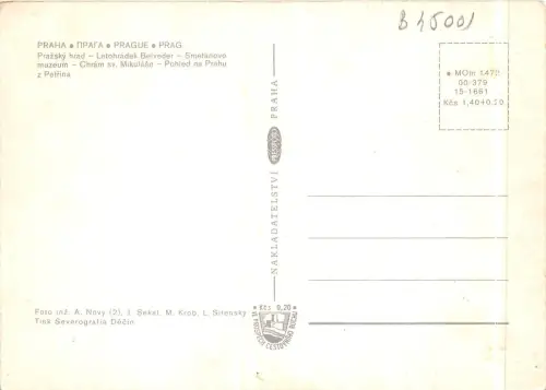 B45001 Praha Multiviews Tschechisch