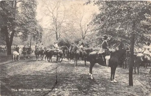 BR60550 the morning ride rotten row london uk