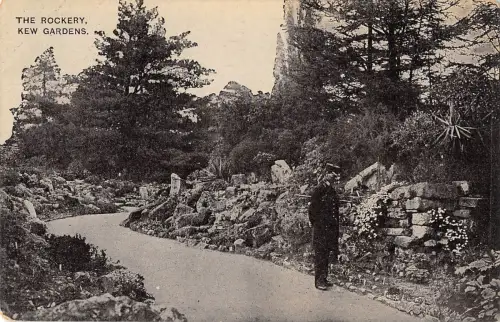 BR96970 the auto photo the rockery kew gardens uk london