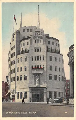 B89497 Broadcasting House bbc london uk