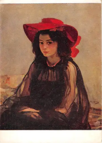 B63812 Russland o o Marasco Gemälde Postkarte