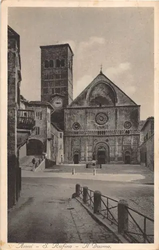 B6636 Italien Assisi S Rufino Il Duomo