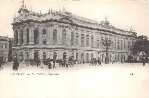 B4281 Antwerpen Theatre Flamand Front/Back Scan