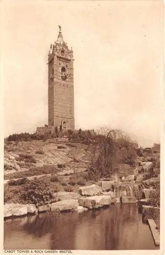 B5568 Cabot Tower & Rock Garden Bristol