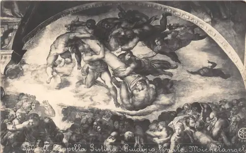 B6623 Italien Roma Cappella Sistina Giudizio Finale