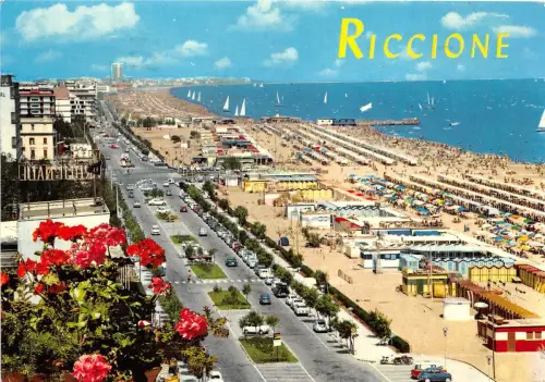 B33690 Riccione Riviera Adriatica Meerpromenade Italien