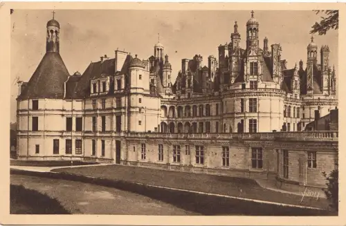 BF11352 chateau de chambord france front/back image