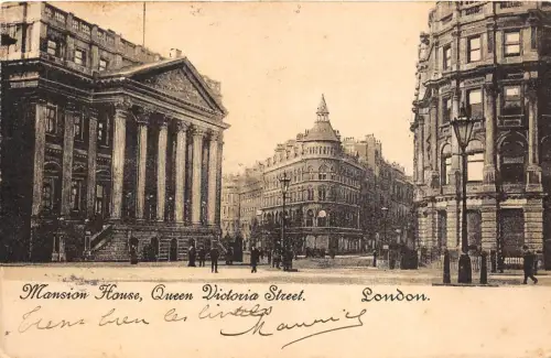 BR60684 mansion house queen victoria street london uk