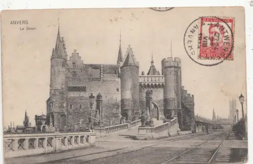 BF32567 anvers le steen belgien front/back image
