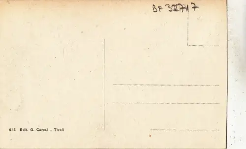BF32717 tivoli cascatelle italy front/back image