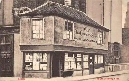 B4195 UK The Old Curiosity Shop 1907 Front/Back Scan