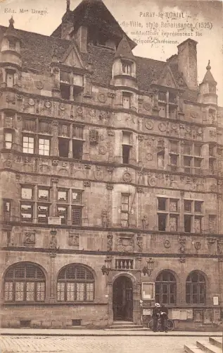 BF5203 paray le monial hotel de ville style renaissance france France