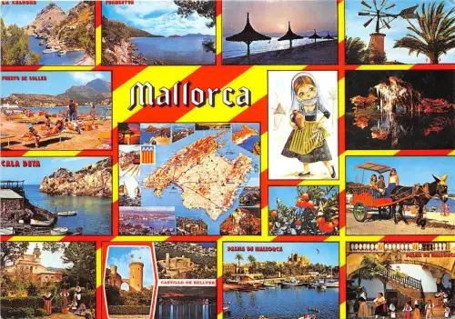 B33268 Mallorca Multi Views Spanien