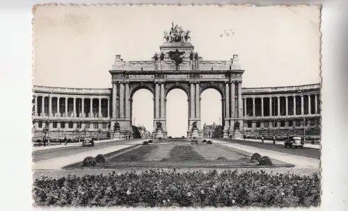 BF33042 bruxelles arcade monumentale du cinquantenaire belgien front/back image