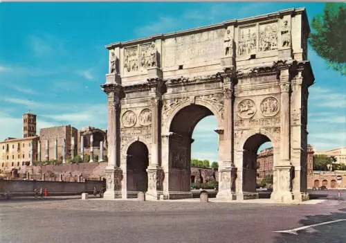 BF15121 roma arco di constantino italy front/back image