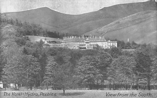 BR79104 das Hotel Hydro Peebles Schottland