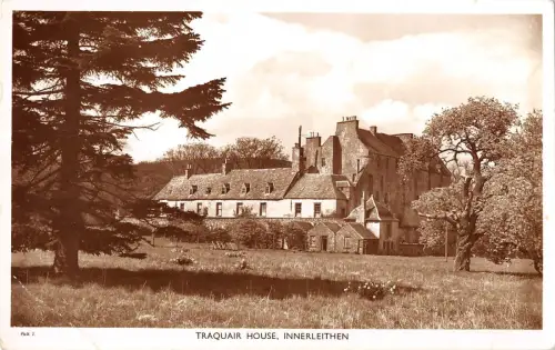 BR70082 Traquairhaus Innerleithen Echtfoto Schottland