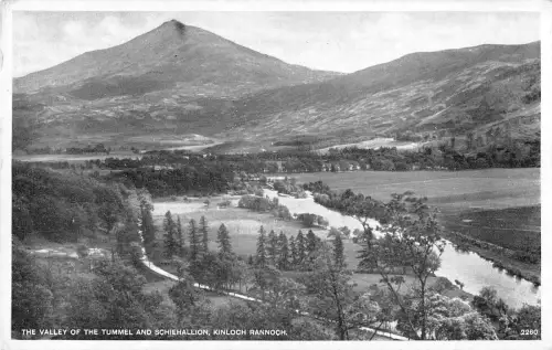 uk15861 valley of the tummel and schiehallion kinloch ranoch scotland uk