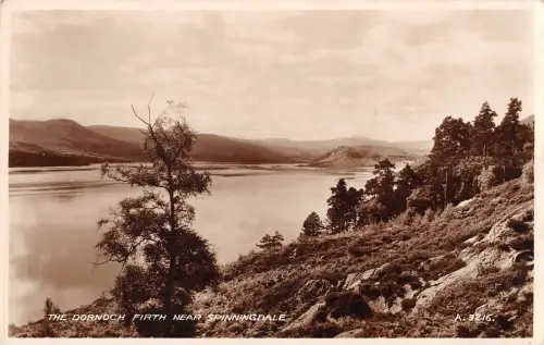 BR101335 der Dornochfirth bei Spinningdale Echtfoto Schottland