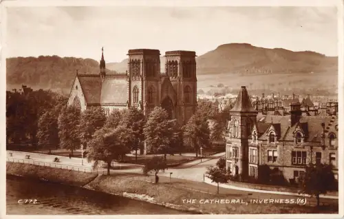 uk28470 the cathedral inverness scotland scotland uk