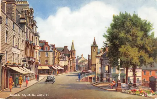 uk16307 james square crieff scotland uk