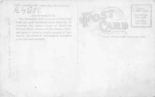 B4682 The Mohawk Trail Front/Back Scan