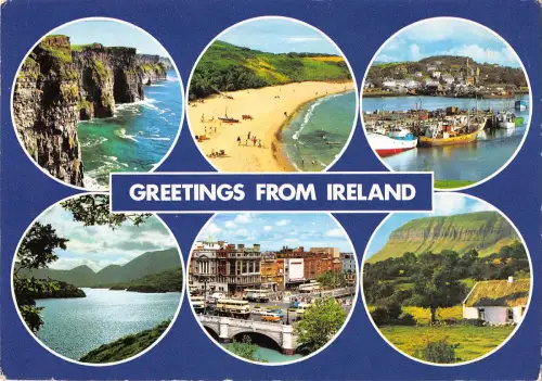 uk5827 greetings from ireland uk