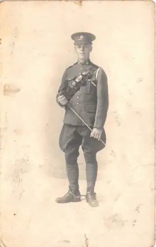 uk52657 social history military london real photo uk