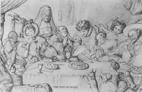 uk33520 dish of spurs uk mary queen of scots scotland