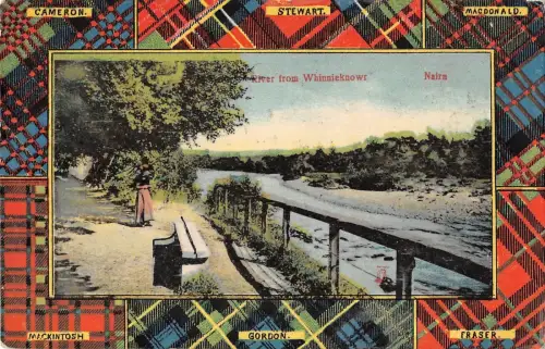 BR97595 Fluss aus Whinnieknowr Nairn Schottland