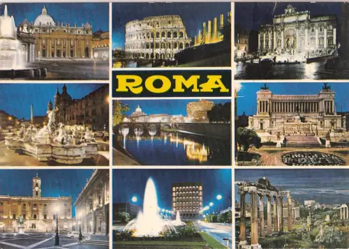 BF13741 roma multi views italy front/back image