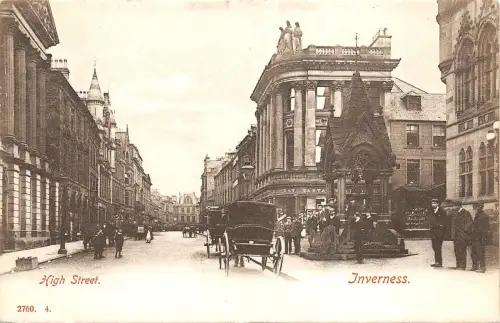 BR63922 High Street Wagen Inverness Schottland