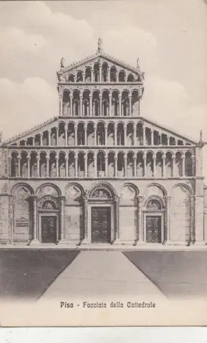 BF32394 facciata della cattedrala pisa italy front/back image