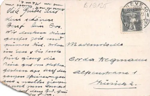 B19125 Schiff Bateaux Geneve