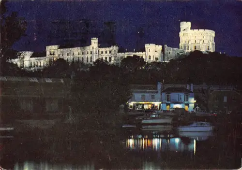 BR82142 Windsor Castle Floodlit UK