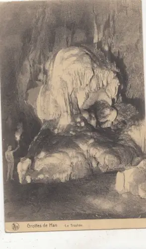 BF32564 grottes de han le trophee belgien front/back image