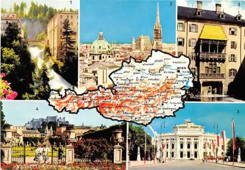 B22330 Wien bei Nacht Österreich