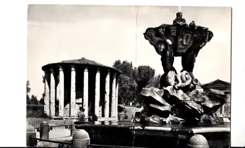 BF12825 roma tempio di vesta italy front/back image