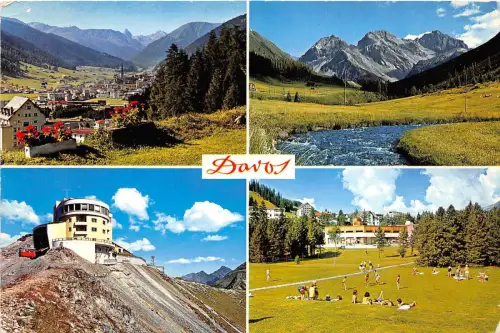 B31678 Davos Multi Vues Schweiz