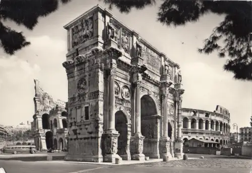 BF33261 roma arco di costantino italy front/back image
