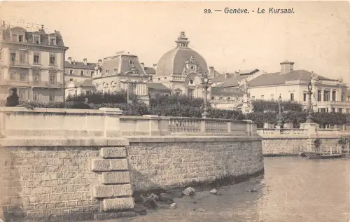 B3972 Schweiz Geneve Le Kursaal Front/Back Scan