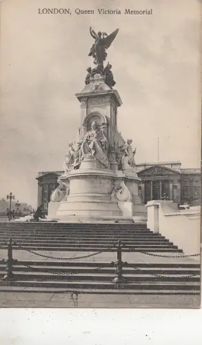 BF32197 queen victoria memorial london uk front/back image