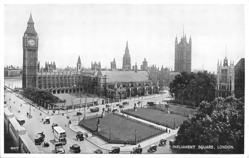 uk3818 parliament square london auto echtfoto uk bus doppeldecker