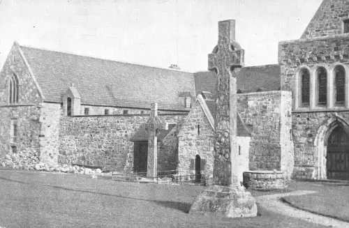 BR76277 st martin s cross iona scotland