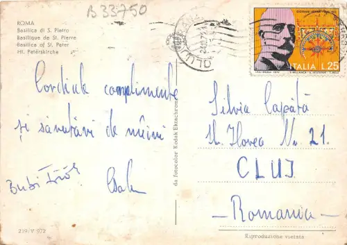 B33750 Roma Basilika St. Peter Italien