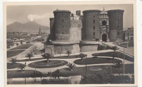 BF32470 maschio angioino napoli il vesuvio italy front/back image